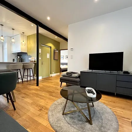 Lägenhet Intemporel 4 Pers 2 Tv Wifi Nantes