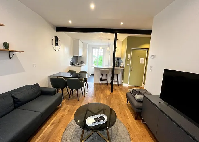 아파트 Intemporel 4 Pers 2 Tv Wifi 낭트