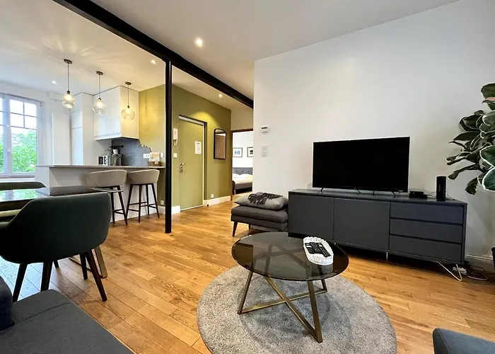 아파트 Intemporel 4 Pers 2 Tv Wifi 낭트